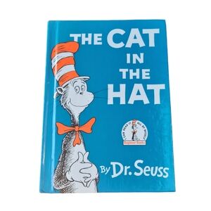 Dr. Seuss Hard Cover Book- The Cat in the Hat- 1985